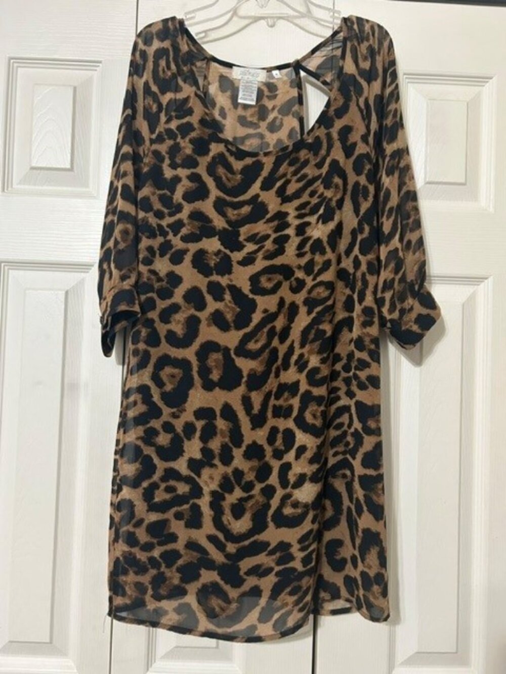 Leopard Print Dress by Heartsoul (M)